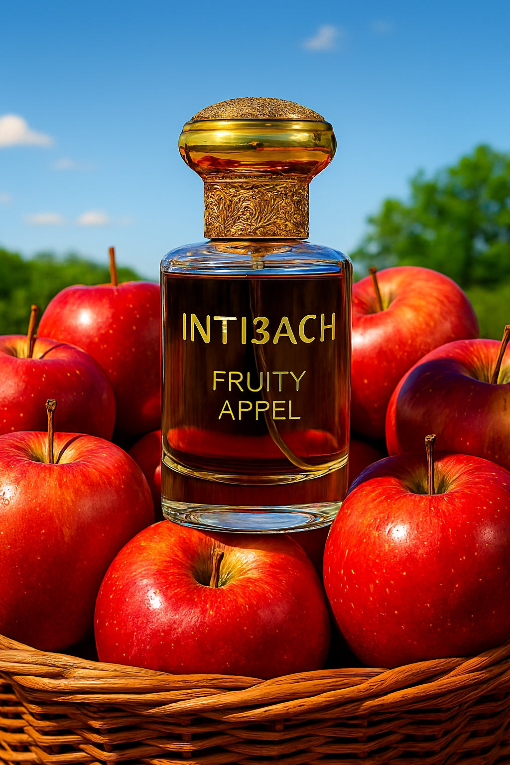 عطر التفاح الأحمر اللذيذ